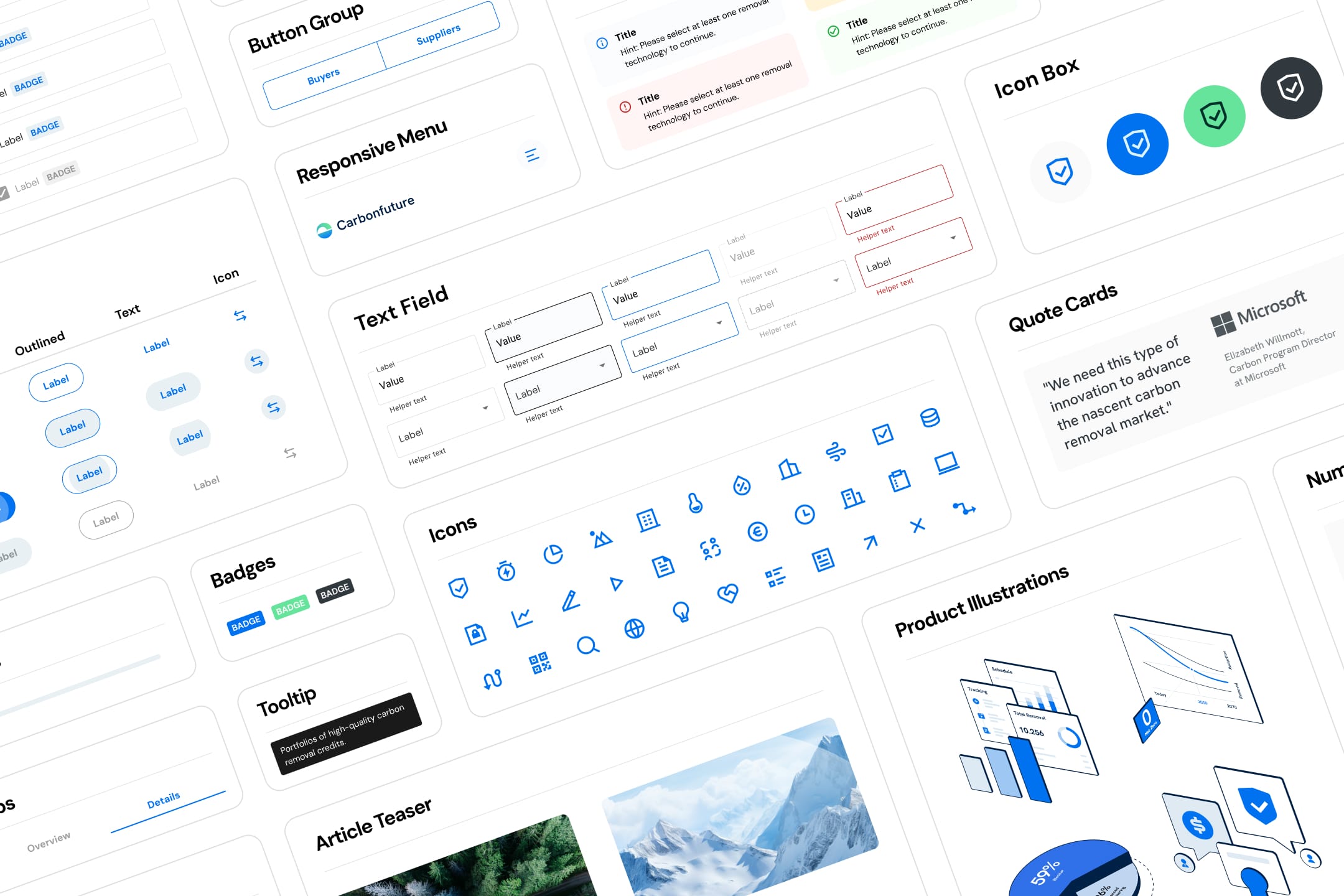 Carbonfuture design system