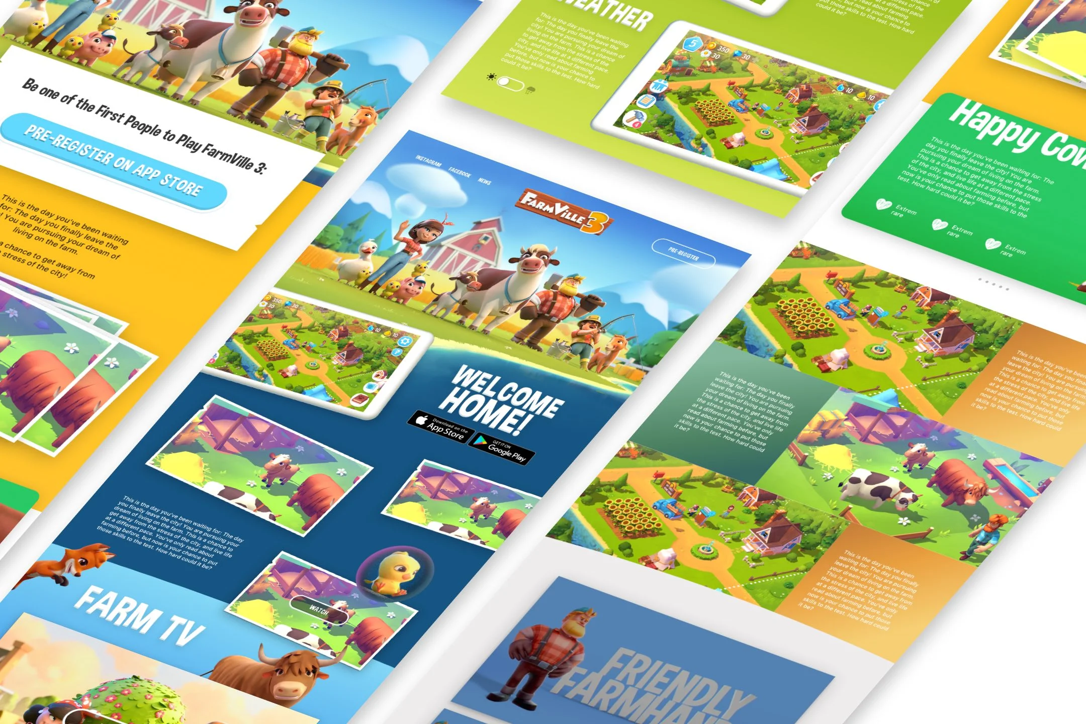 FarmVille Design Variants