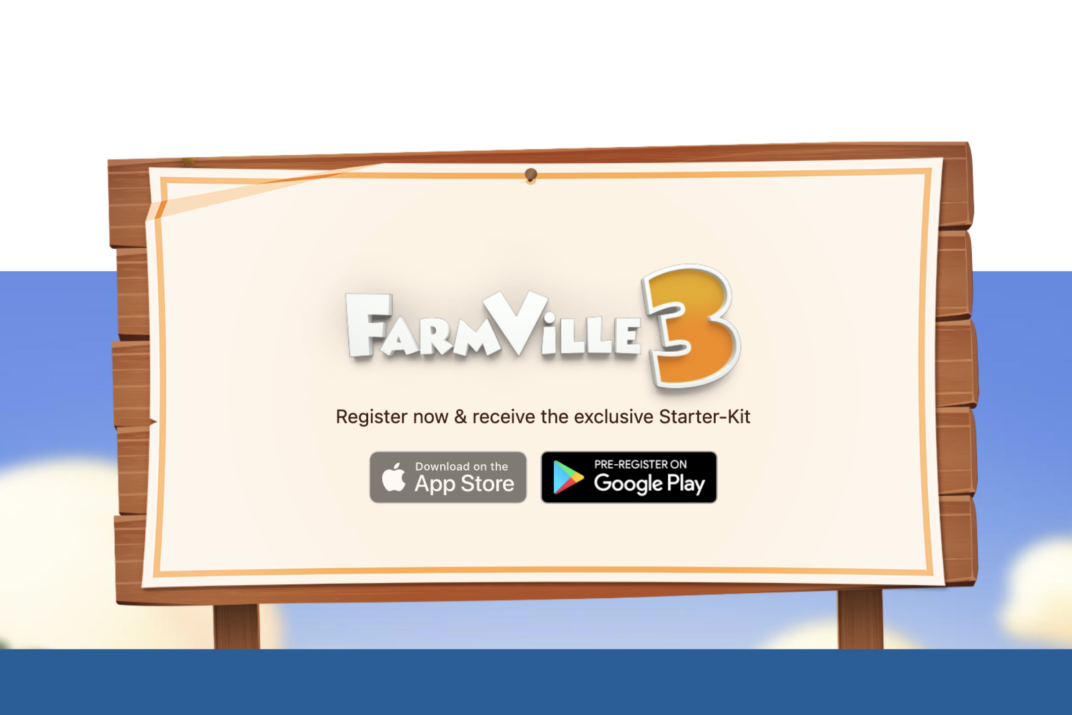 FarmVille Call to Action