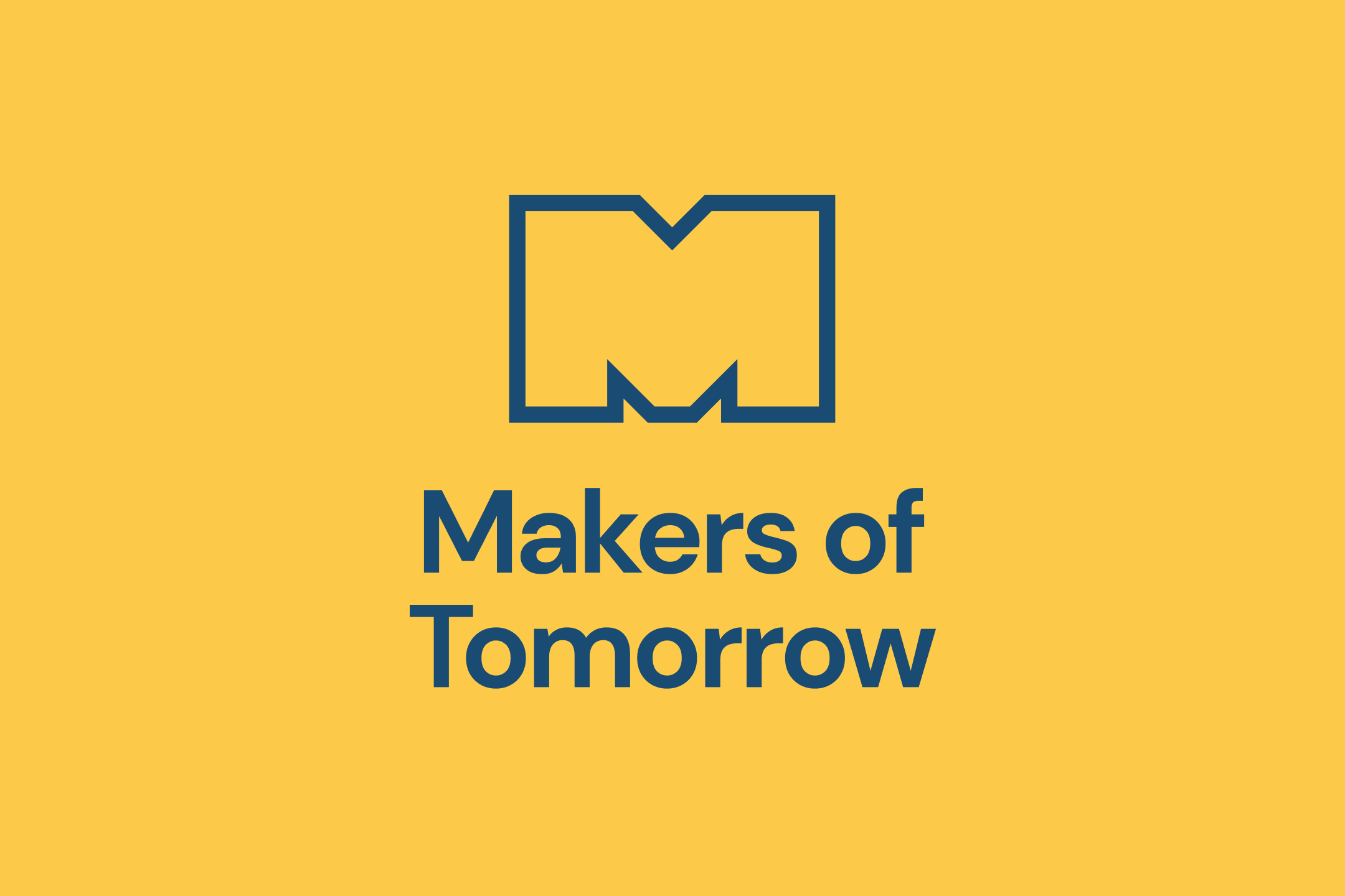 Makers of Tomorrow Logo