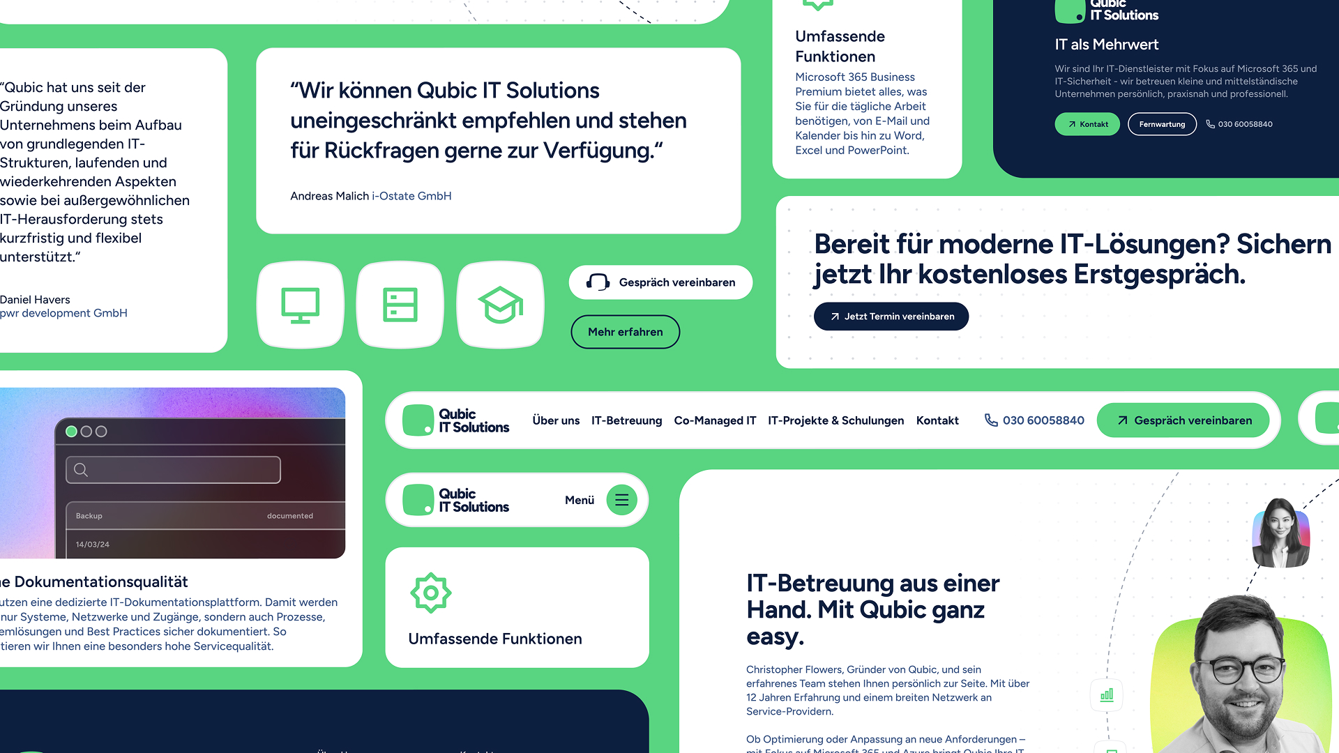 Brand & Website for IT Service Company