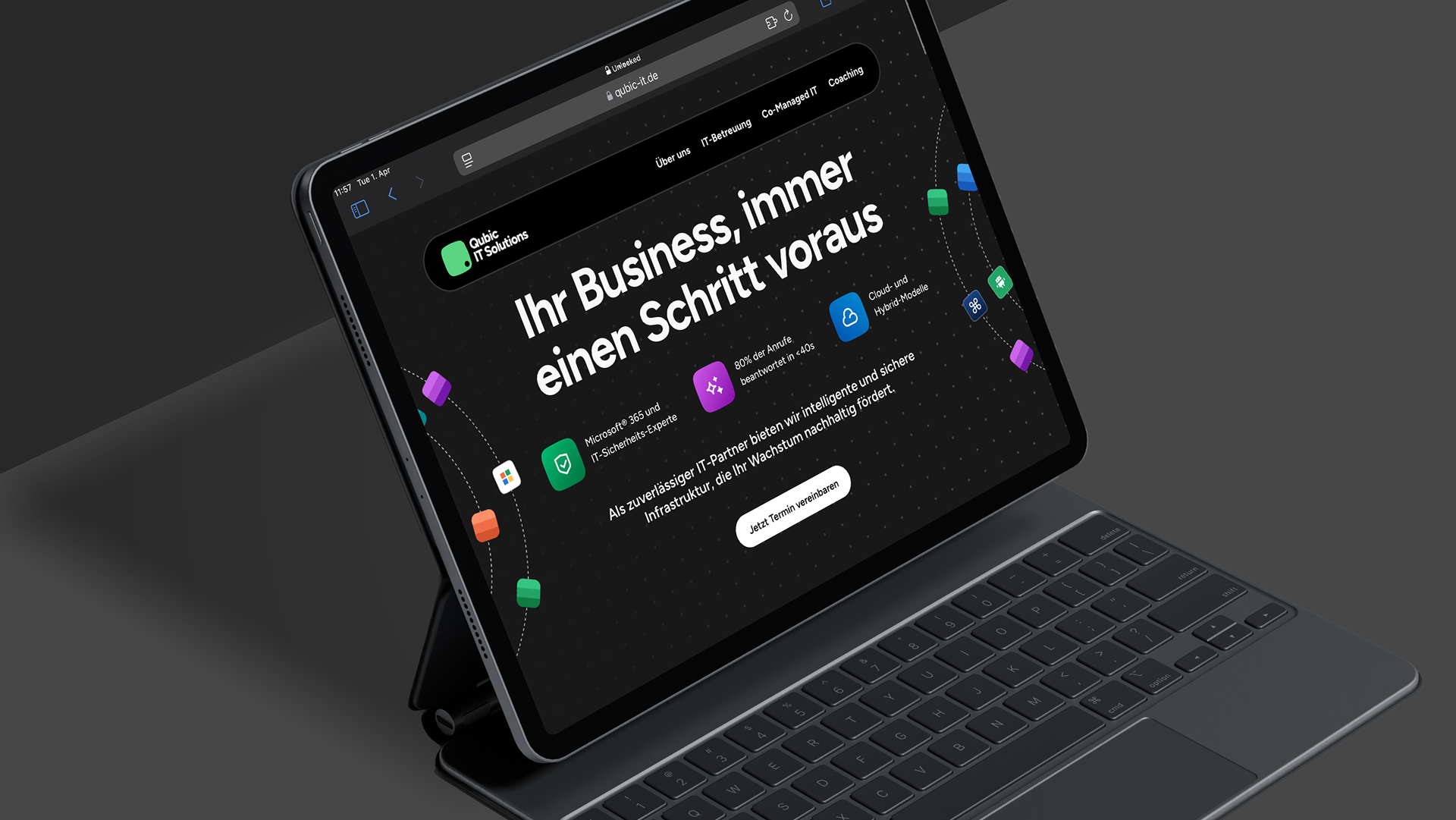 Qubic ipad