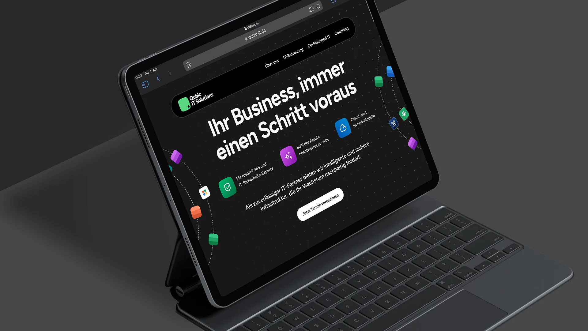Qubic ipad