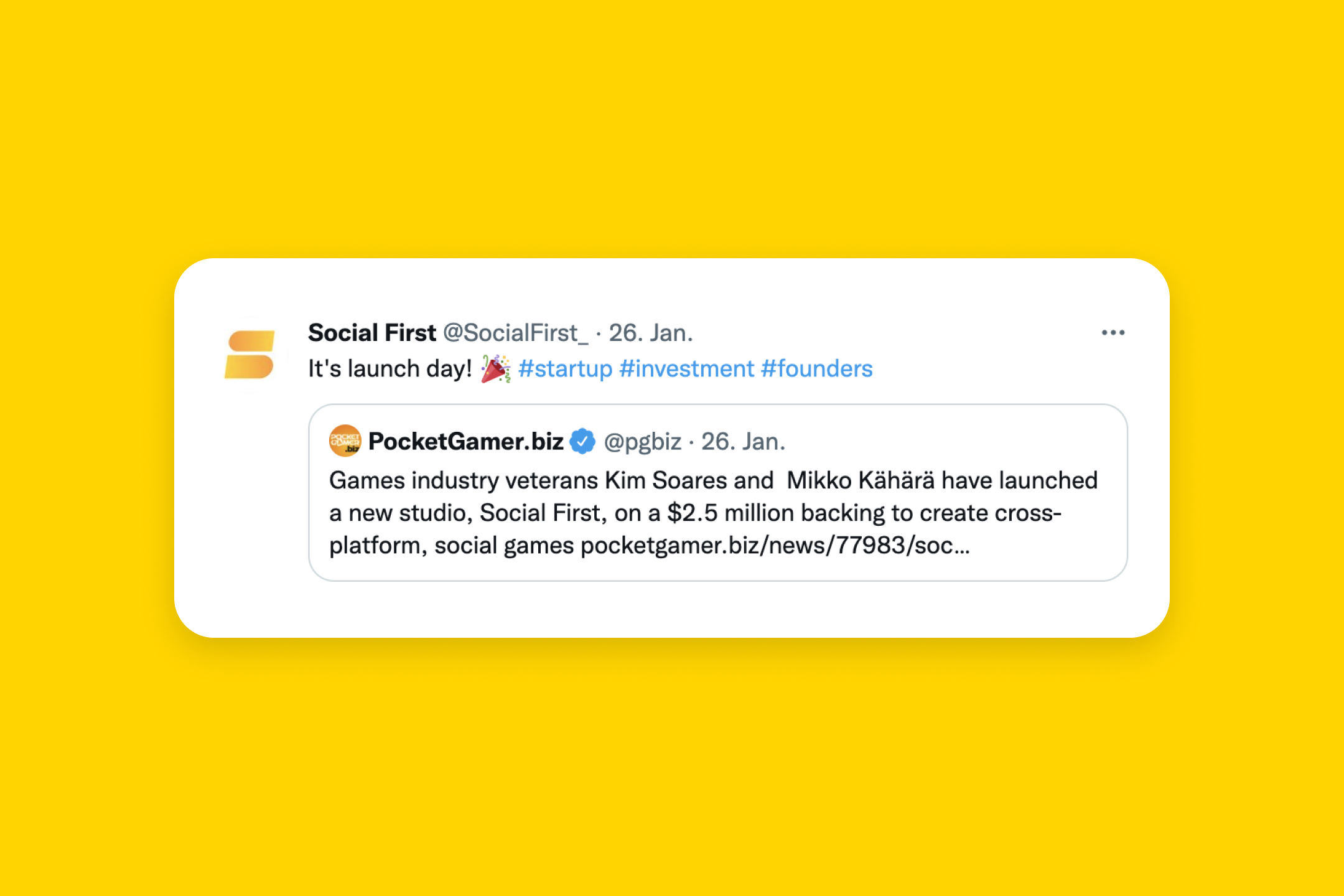 Socialfirst twitter